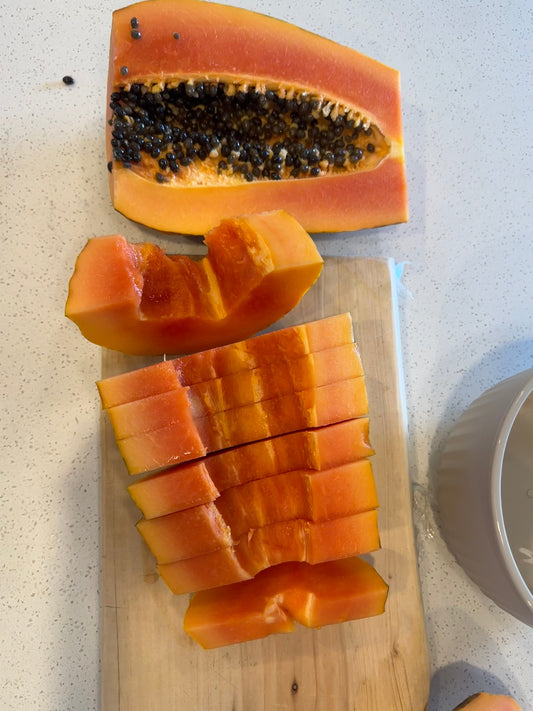 the beauty of papaya