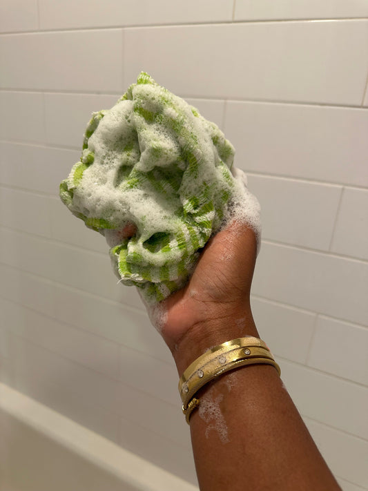 net sponges vs shower towel